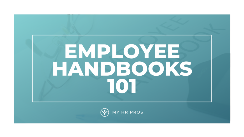 employee handbooks 101