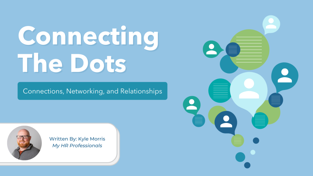 connecting the dots connections networking and relationships blog cover