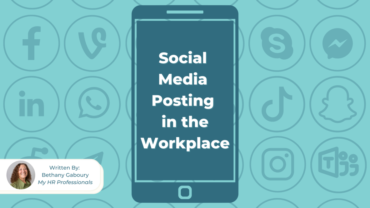 social media posting in the workplace blog my hr professionals