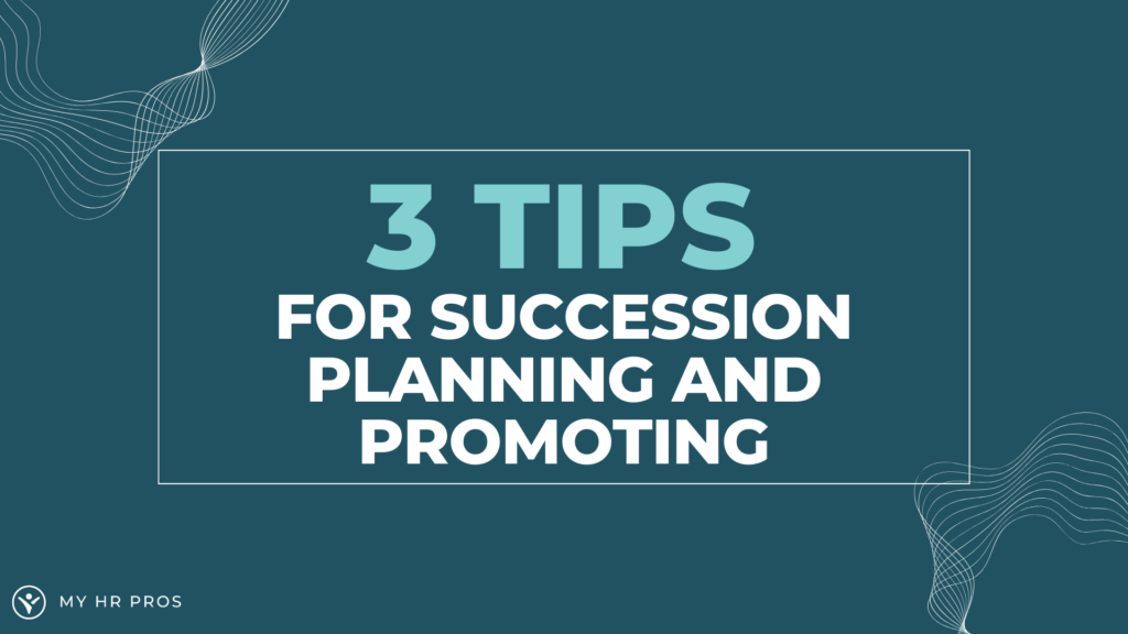 succession planning and promoting blog